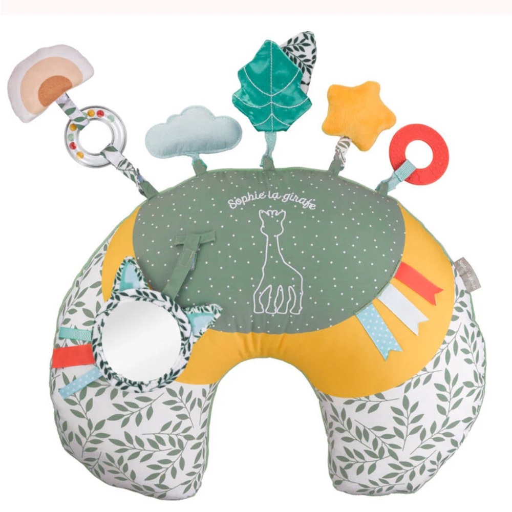 Baby Activity Center with Teething Ring and Rattle